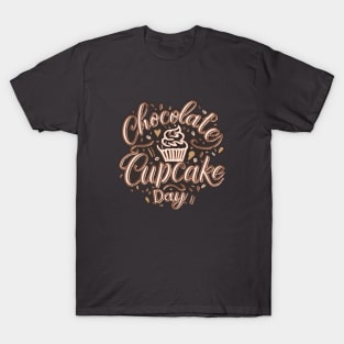 National Chocolate Cupcake Day – October T-Shirt